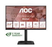 AOC 60,5 Cm (23,8") 24E4CV 16:09 HDMI+DP+USB-C Elevador Negro