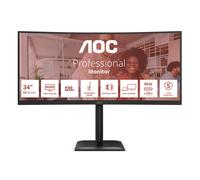 AOC 86,0cm (34") CU34E4CV 21:09 2xHDMI+DP+USB-C Curvo Negro [EEK: E]