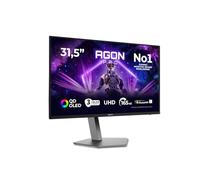 Monitor OLED para juegos AOC AG326UD - monitor OLED UHD de 32 pulgadas para juegos, 165 Hz, 0,03 ms, HDR400, FreeSync Prem. Pro, G-Sync comp. (3840x2160, 2x HDMI 2.1, 1x DP 1.4