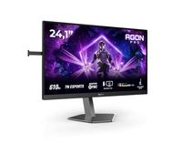 AOC Agon AG246FK6 Monitor 24” FHD, 610Hz, TN Esports, 0.5 ms GtG, HDR400, G-Sync Compat., Altura Ajustable (1920x1080, 2X HDMI 2.1, 1x DP 1.4, USB-Hub) Negro/Gris