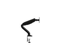 AOC AS110D0 - Soporte de Brazo para Monitor de computadora Individual, puntales de Gas Que soportan hasta 19 Libras y hasta 27 Pulgadas. Soportes de Ojal y Abrazadera en C incluidos. Fácil Giro,