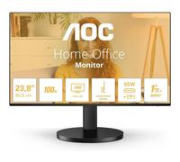 AOC 27B3CF2 Monitor 27 Pulgadas FHD, 120Hz, IPS, 1 ms MPRT, Adaptive Sync., Altura Ajustable, Altavoces (1920x1080, 1x HDMI 1.4, USB-Hub, USB-C), Negro