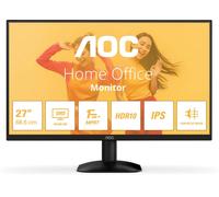 AOC Monitor QHD Q27B35E de 27 Pulgadas, 75 Hz, IPS, 1 ms MPRT, sincronización adaptativa, HDR10 2560 x 1440, HDMI 1 x 1.4, DP 1 x 1.4, Negro, 27 Inch QHD IPS, No Altavoces