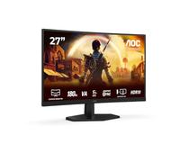 AOC Gaming C27G42E - Monitor Curvo Full HD de 27 Pulgadas, 180 Hz, 0,5 ms, FreeSync Premium (1920x1080, 1x HDMI 2.0, 1x DisplayPort 1.4) Negro
