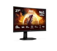 AOC C27G4ZXU Gaming Monitor 27 Pulgadas, 280Hz Panel Fast VA, 0.3HDR10, Adaptive Sync, FreeSync Premium, Altavoces, (1920x1080 HDMI 2X 2.0 DP 1x 1.4 USB Hub) Negro