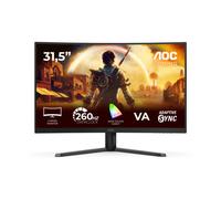AOC C32G42ZE Gaming Monitor 32 Pulgadas 260Hz Panel VA, 4ms GtG, HDR10, (1920x1080 HDMI 1x 2.0 DP 1x 1.4) Negro