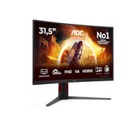 AOC C32G4Z Gaming Monitor 32 Pulgadas 260Hz Panel VA, 4ms GtG, HDR10, Adaptive Sync, Altavoces, Altura Ajustable, (1920x1080 HDMI 2X 2.0 DP 1x 1.4) Negro