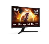 AOC G4 CQ32G4VE pantalla para PC 81,3 cm (32") 2560 x 1440 Pixeles Quad HD LCD Negro, Gris