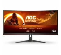 AOC CU34G2XE Monitor PC Curvo 34 pulgadas WQHD Panel VA 144Hz 1ms Sincronización Adaptativa Negro con HDMI y DisplayPort
