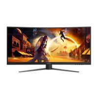 AOC CU34G4Z - monitor curvo WQHD de 34 pulgadas, 240 Hz, FreeSync Prem, HDR400 (3440x1440, 1ms GtG, 2x HDMI 2.1, 1x DisplayPort 1.4, concentrador USB)