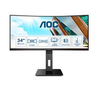 AOC CU34P2A Monitor de oficina - Curvo, WQHD, ajuste de altura