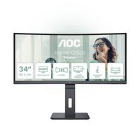 AOC CU34P3CV pantalla para PC 86,4 cm (34") 3440 x 1440 Pixeles UltraWide Quad HD LED Negro
