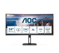 AOC CU34V5C/BK 34" LED VA Wide Quad HD HDMI Altavoces CU34V5C/BK