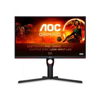 AOC G3 25G3ZM/BK pantalla para PC 62,2 cm (24.5") 1920 x 1080 Pixeles Full HD Negro, Rojo