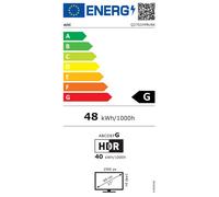 AOC G3 Q27G3XMN/BK pantalla para PC 68,6 cm (27") 2560 x 1440 Pixeles 2K Ultra HD LED Negro