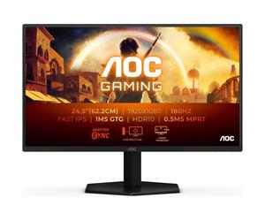 AOC G4 25G42E 24.5" Fast IPS Full HD 180Hz 1ms HDR10 Adaptive Sync