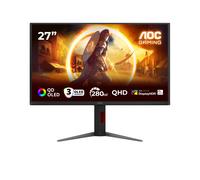AOC Q27G4ZD Monitor 27 Pulgadas, 280Hz Panel QD-OLED, 0.03ms GtG, HDR400 TrueBlack, Adaptive Sync, G-Sync Compatible, Altura Ajustable, (2560x1440 HDMI 2X 2.1 DP 1x 1.4 USB Hub) Negro