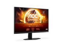 AOC Gaming 24G4XED - Monitor FHD 24 Pulgadas, 180 Hz, 1 ms, FreeSync Prem., G-Sync Comp., HDR10 1920x1080, HDMI 2.0, DisplayPort 1.4 Negro/Gris, 24 Pulgada FHD, Soporte Fijo