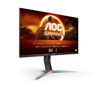 AOC Gaming 27G2SP - Monitor FHD de 27 Pulgadas, 165 Hz, 1 ms, FreeSync Premium (1920 x 1080, HDMI, DisplayPort), Color Negro y Rojo