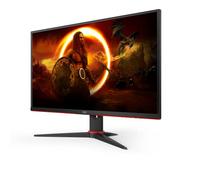 AOC Gaming 27G2SPAE - Monitor FHD de 27 Pulgadas, 165 Hz, MPRT, Plano, FreeSync, Compatible con G-Sync, Altavoz (IPS, 1920 x 1080, VGA, HDMI, DisplayPort), Color Negro y Rojo