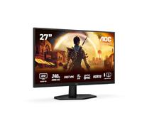 AOC Gaming Q27G42ZE - Monitor Gaming Quad HD de 27 Pulgadas, 240 Hz, 1 ms, Comp. G-Sync, HDR10 (2560x1440) Negro-Rojo