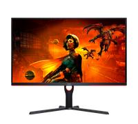 AOC Gaming U32G3X - PROMO monitor UHD de 32 pulgadas, 144 Hz, FreeSync Pre., G-Sync comp., HDR400 (3840x2160, 1ms GtG, HDMI 2.1, DisplayPort) negro-rojo
