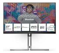 AOC Q27U3CV pantalla para PC 68,6 cm (27") 2560 x 1440 Pixeles 4K Ultra HD LCD Negro