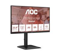AOC Monitor 24E4U FHD de 24 Pulgadas, 120 Hz, IPS, 1 ms MPRT, sincronización adaptativa, Modo HDR, Ajuste de Altura 1920 x 1080, HDMI 1 x 1.4, DP 1 x 1.2, USB Hub Negro, 24 Inch FHD