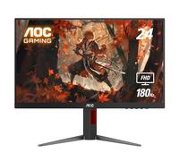 AOC Monitor para juegos 24G4 de 24 pulgadas, panel IPS Full HD de 1920 x 1080, 180 Hz 1 ms, 1x HDMI 2.0, 1x Display Port, Adaptive Sync, salida de auriculares de audio, listo