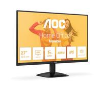 AOC Monitor QHD Q27B35E de 27 Pulgadas, 75 Hz, IPS, 1 ms MPRT, sincronización adaptativa, HDR10 (2560 x 1440, HDMI 1 x 1.4, DP 1 x 1.4), Negro