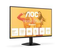 AOC Q27B35S3 - Monitor 27 Pulgadas QHD, 120Hz, IPS, 1 ms MPRT, Adaptive Sync. (2560x1440, 1x HDMI 2.0, 1x DP 1.4), Negro