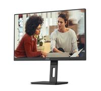 AOC Q27E3UMF Monitor 27 Pulgadas QHD, 75Hz, VA, 4 ms GtG, Adaptive Sync., Altura Ajustable, Altavoces (2560x1440, 1x HDMI 1.4, 1x DP 1.2, USB-Hub), Negro