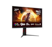 AOC Q27G4ZD Monitor 27 Pulgadas, 280Hz Panel QD-OLED, 0.03ms GtG, HDR400 TrueBlack, Adaptive Sync, G-Sync Compatible, Altura Ajustable, (2560x1440 HDMI 2X 2.1 DP 1x 1.4 USB Hub) Negro