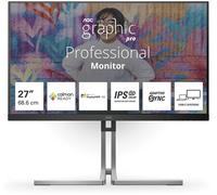 AOC Q27U3CV pantalla para PC 686 cm (27) 2560 x 1440 Pixeles 4K Ultra HD LCD Negro