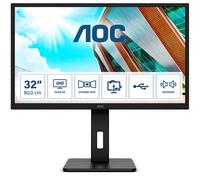 AOC P2 Q32P2 pantalla para PC 80 cm (31.5") 2560 x 1440 Pixeles 2K Ultra HD LED Negro