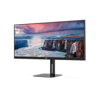 AOC V5 U34V5C/BK pantalla para PC 86,4 cm (34") 3440 x 1440 Pixeles UltraWide Quad HD LCD Negro