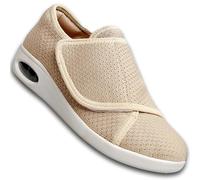 Aocase Zapatos de Deporte Verano Zapatillas de Mujer Casual Tipo Sneaker Deportivas de Mujer para el Verano sin Cordones Zapatos y Bambas Zapatillas para Caminar Mayores,Beige,41/255mm
