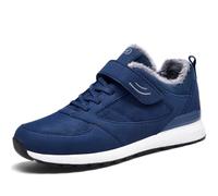 Aocase Zapatos Especiales para Juanetes Invierno Cálidas Zapatillas Mujer Ortopedica Juanetes Ortopedicos Mujer Ancho Especial Calzado para Fascitis Plantar Mujer,Men's Blue,40/250mm