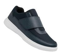Aocase Zapatos Fascitis Plantar Calzado Ancho Especial Hombre Zapatillas Cómodas Ancho Especial Zapatos Diabeticos Hombre Ortopédicos Ancho Especial,Azul,47 EU