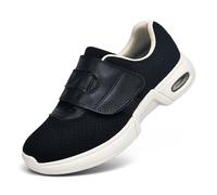 Aocase Zapatos Juanetes Mujer DiabéTicos para Caminar pies lesionados y hinchados Zapatillas diabéticas Vendaje Zapatos diabéticos,Negro,37 EU