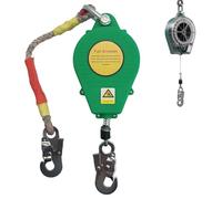 Aocay Dispositivo Anticaida Retractil Homologado 3-20m 150kg(Verde,5m)