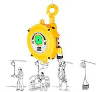 Aocay Spring Balancer Retráctil, Balanceador de Resorte Portaherramientas para Línea de Montaje para Colgar y Fijar Herramientas, Audaz Cable de Acero de 1.5m + Carcasa de Acero, Larga Vida Útil