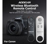 AODELAN Disparador Inalámbrico para Canon EOS R10 R8 R7 R6 R5C R3 R M50 M6II G5XII T7i SL2 SL3 200D 250D, Reemplazar Canon BR-E1 Negro - BR-E1A