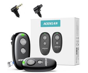 AODELAN - Disparador remoto de cámara recargable Canon, mando a distancia inalámbrico y con cable para Canon Rebel T7, T6, T3i, EOS, R5, R6 II, R7, R8, R10, RP, 200D (SL2), 250D (SL3), 6D Mark II