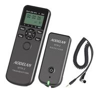 AODELAN Mando a distancia inalámbrico con temporizador para Nikon, intervalómetro para Nikon Z9, D3, D4, D4s, D5, D6, D800, D850, D800E, D810, D810A, D700, D500, D300, D200, F6, F100, F5, F90X, F90X,