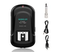 AODELAN Receptor de disparador de flash con zapata universal para Canon, Nikon, Olympus, Panasonic, Pentax, Fuji, Samsung, Sony (solo receptor)
