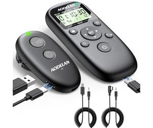 AODELAN Temporizador de cámara recargable con control remoto para Sony | Disparador inalámbrico mejorado para Sony ZV-E10 II, ZV-E1, A7C II, A6700, Alpha 7 V, A7 IV, A7R V, A9 III, A1 II