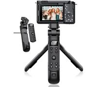 Aodelan - Trípode con mando a distancia recargable para Sony con pantalla OLED para vlogging ZV-E10, ZV-1F, ZV-E10 II, RX100 VII, a6100, a6400, a7 III, a9 II, etc. Reemplaza Sony GP-VPT2BT