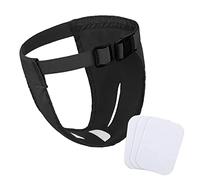 Aoderda Pantalones fisiológicos de malla para perros 2022 con 3 almohadillas de algodón, talla S-XXL