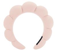 AOENJIE Diademas de spa para lavarse la cara o maquillaje, diademas de esponja con burbujas para el cuidado de la piel, diadema de tela de rizo hinchada para mujeres, accesorios para el cabello para